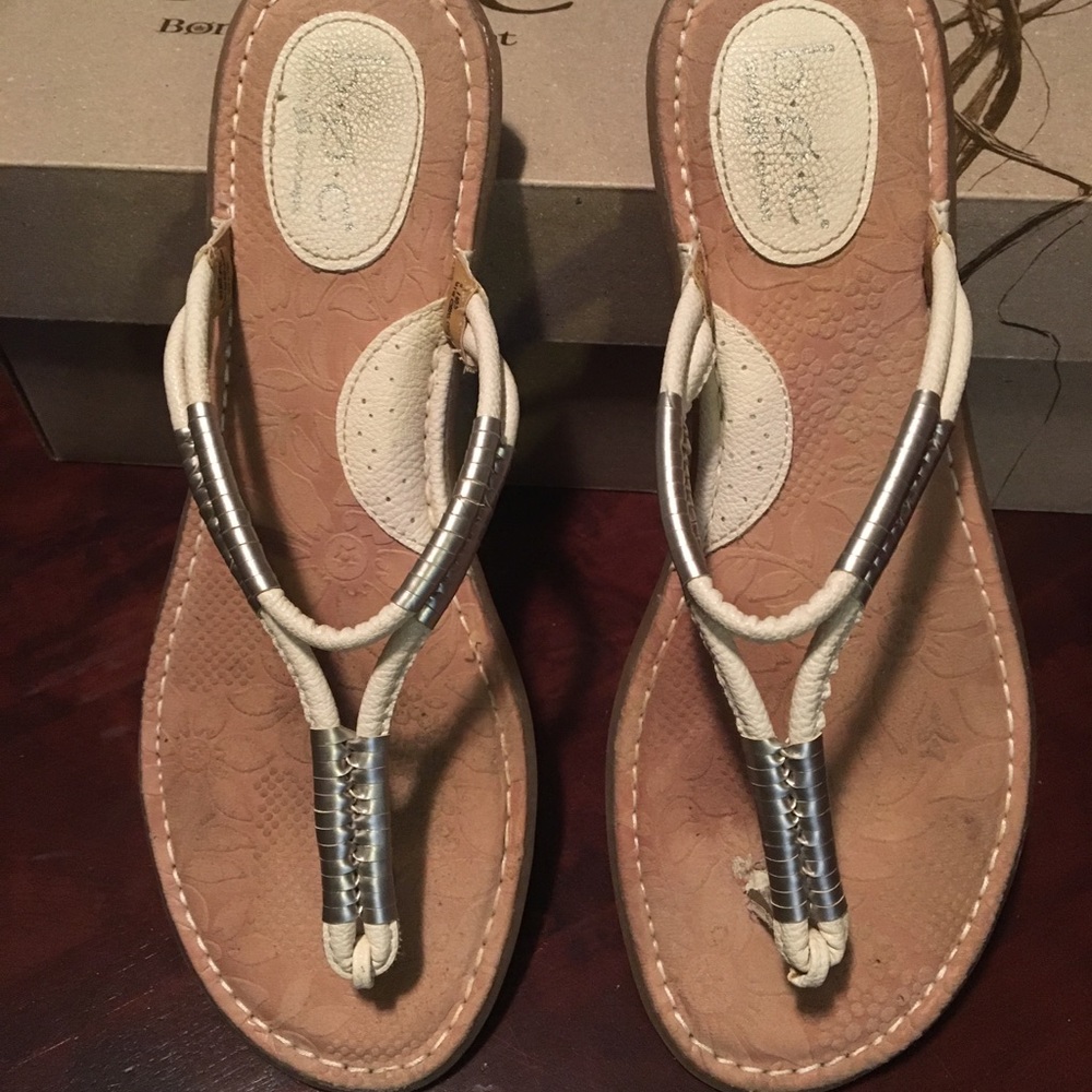 BOC Born Concept Reverie White/Silver Thong